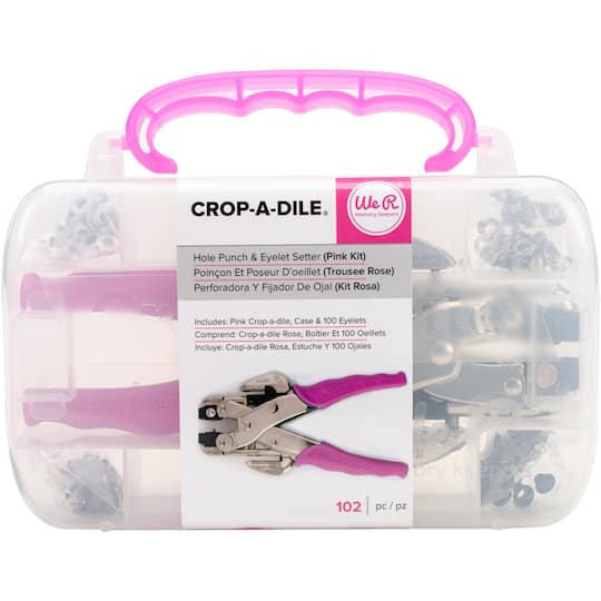 We R Memory Keepers� Crop-A-Dile� Pink Punch Kit | Michaels�